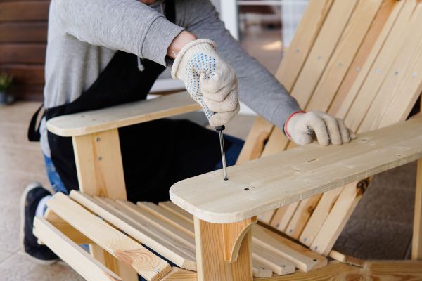 Patio Chair Assembly in Lynnwood
